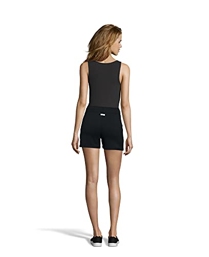 Hanes Luxe Collection Lightweight Fleece Short with Pockets - image 2