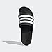 adidas Adult Adilette Comfort Slides Core Black/White/Core Black 7