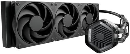 Cooler Master Atmos Stealth 360 AIO Liquid CPU Cooler, Mobius Fans