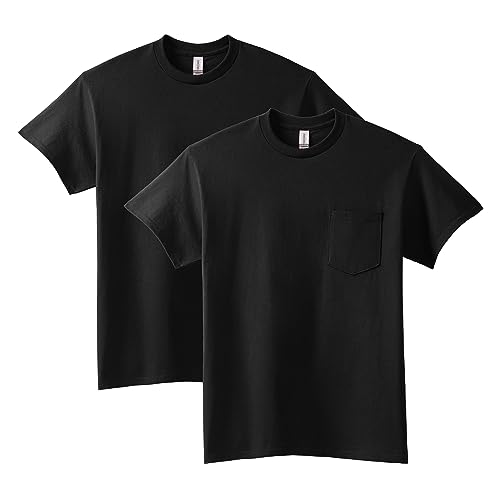 トップス POCKET & CREW 2PACK SS T-SHIRT (NAVY)M Whitesville 2-Pack T-shirts Men's Plain Short Sleeve