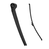 TevzaTechix 7H0 955 707 A Heckscheibenwischerarmblatt, Scheibenwischer Ersatz für T5 Caravelle 2003‑2019, Heckscheibe Scheibenwischer Arm und Blatt