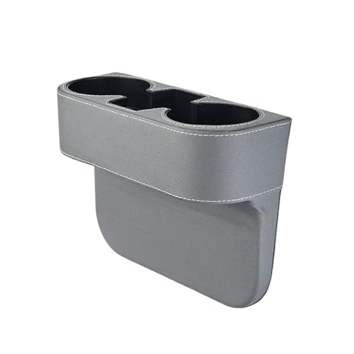 Porte-gobelet de voiture pour BMW idéal pour vos trajets quotidiens avec plateau en cuir gris