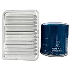 17801-21050 Air filter + 90915-YZZF2 Oil filter Set compatible with Toyota Yaris Engine 1NZFE |