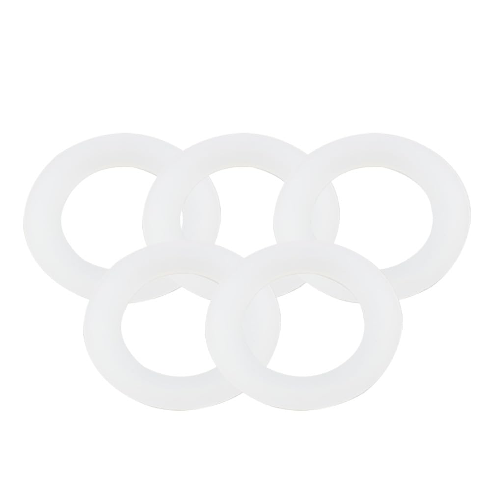 Silicone Sealing Ring for Washbasin Drain Stopper,Sealing Washer for Bathroom Sink Drainer Gasket Replacement,5-Pack,R0522C002