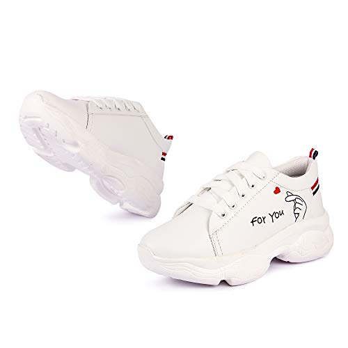 Image of Creattoes Women Lace-Up Printed Sneaker