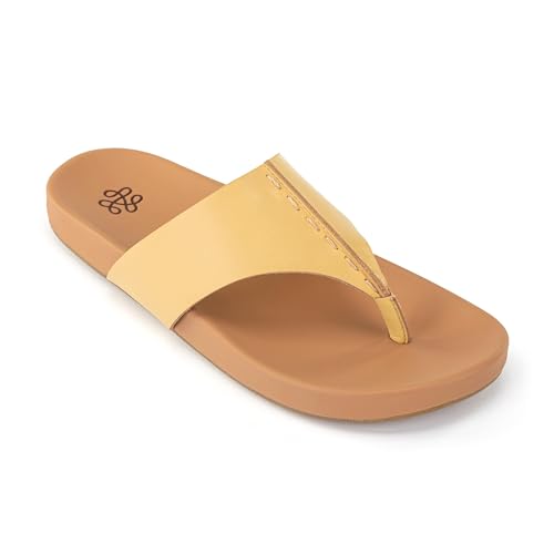 Image of The Sak Everly Slide Sandal - Women's Flat Fashion Slides with Soft Cushion Sole - Beach Slip On Sandals For Everyday