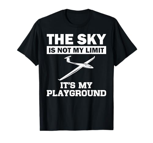 Funny Glider Art Gliding Pilot Aviation Lover Men Women T-Shirt