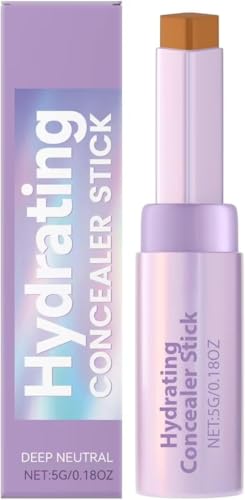 Corrector en Barra, Corrector Hidratante en Barra, Fórmula Cremosa y Resistente al Agua, Cubre Imperfecciones y Manchas, Larga Duración y Resistente al Agua