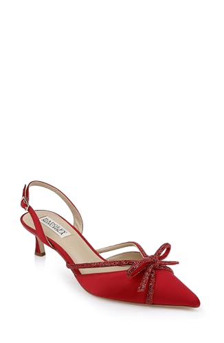 Image of Badgley Mischka Women's Angelina Slingback Kitten Heels