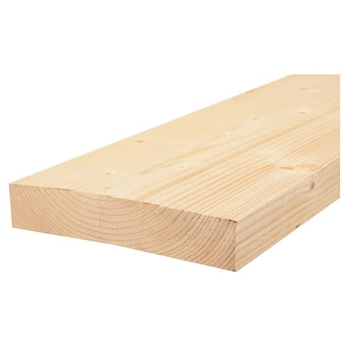 Generico Tavola in Legno di Abete Grezzo Essiccato per Ponteggio