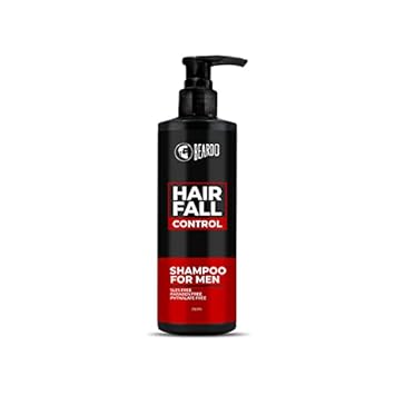 Beardo Hair Fall Control Shampoo for Men, 250ml | SLES Free | Paraben Free | PHTHALATE FREE | Reduces Hairfall, Nourishes hair
