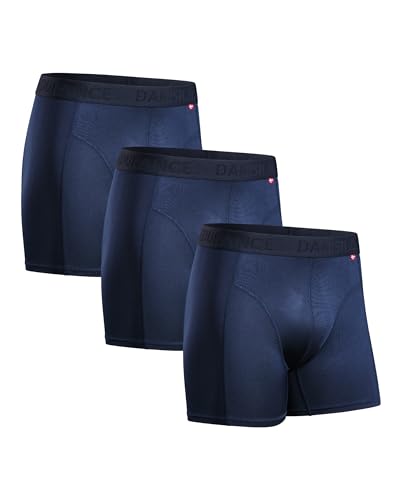 Image of Men's Sports Trunks Dry Fit Performance Boxer Brief 3 Pack, Breathable, Soft, Quick Dry, Odor Resistant, Running, Gym
