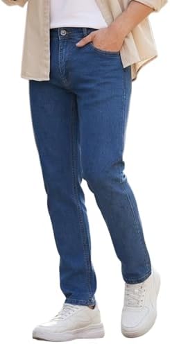 Urbano Fashion Men's Slim Fit Solid Jeans Stretchable