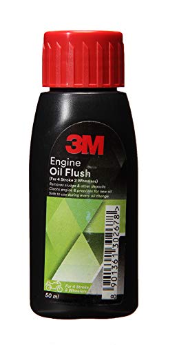 Image of Motul 104091 7100 Ester 4T Fully Synthetic 10W-40 Petrol Engine Oil for Bikes (1 L) + 3M 2wh Engine Oil Flush (50 ml)