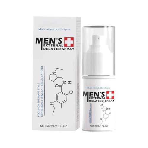 Spray retardante para hombre, más fuerte de larga duración para hombres, 30 ml desensibilizante para hombre fuerte, para momentos íntimos Aumenta la fuerza Mejora comodidad Dura Sensación maximizada