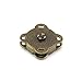 24 Sets Sew in Magnetic Plum Bag Clasps Button Snaps for Purses Handbag Clothes Scrapbooking Closure Fastener Sewing Craft DIY (Bronze) (18mm)