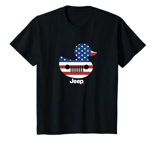 Kids Jeep Duck Flag T-Shirt
