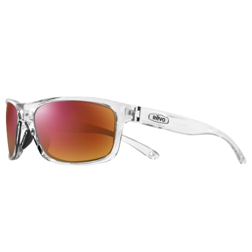 Image of Revo Sunglasses Harness: Polarized Lens with Rectangle Sport Wrap Frame