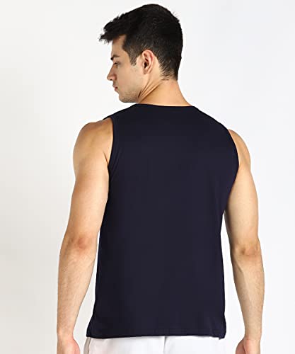 Image of Rock Paper Scissors Men Vest Cotton Workout Wear Gym Vest