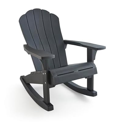 Keter Everest Adirondack Rocker - Graphite