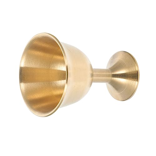 iplusmile Cáliz De Latón Elegante Copa De Vino Europea Para Ofrendas Bonita Copa De Vino Para Ceremonias De Boda y Comunión