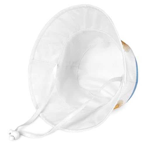 Argentine RepublicChildren's Bucket Hat for Boys and Girls, Breathable Summer Beach Hat52cm3