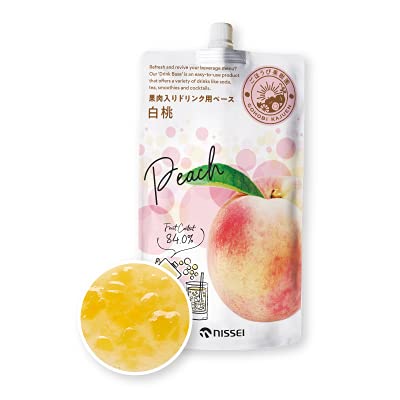 日世 ごほうび果樹園 白桃 500g×8袋(1ケース)