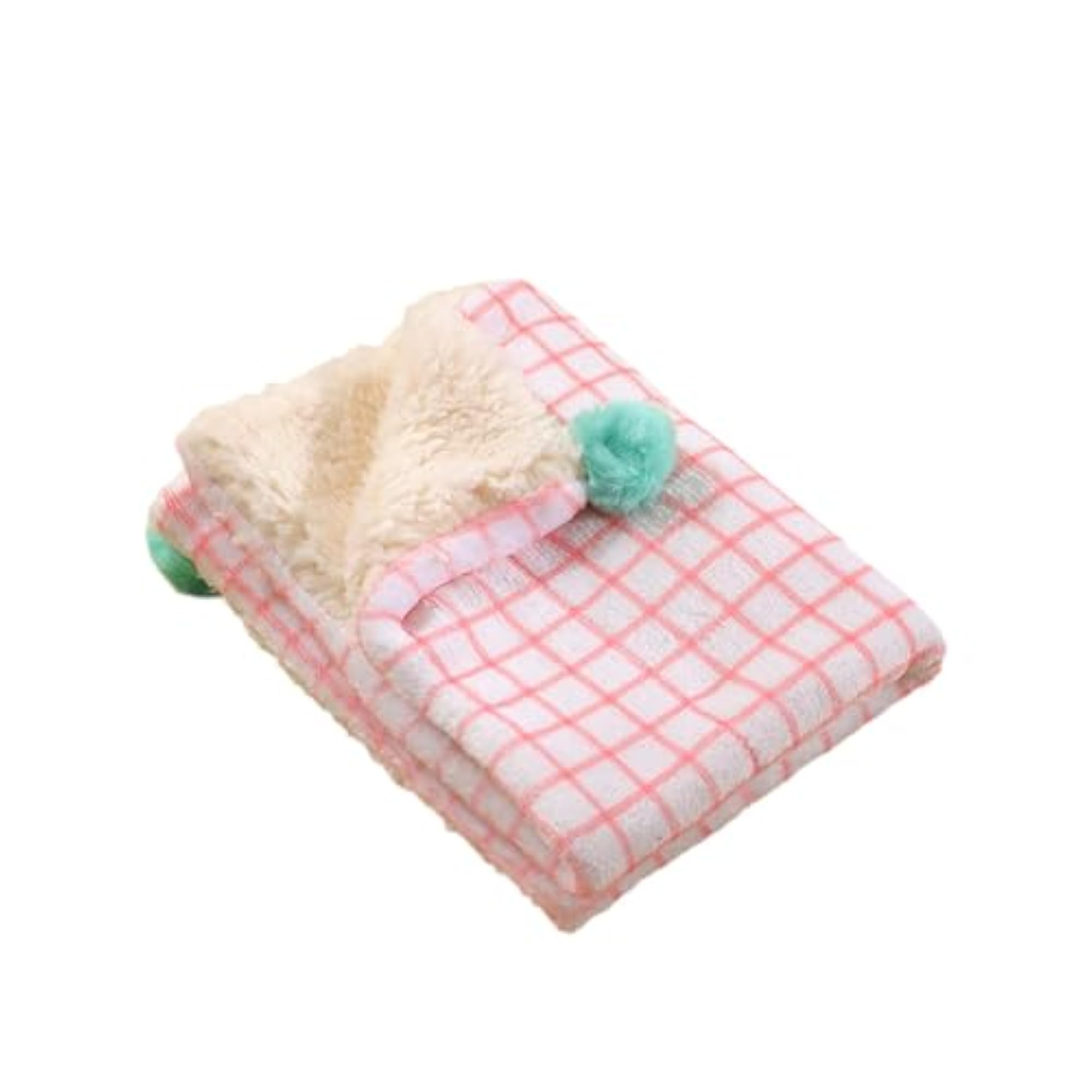 Soft Pet Blanket for Cats & Dogs, Pink