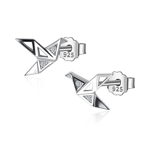 Boucles d'oreilles chat argent 925, cadeau mignon pour écolières et filles