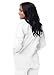Sivvan Scrubs for Women - Front Snap Warm - Up Jacket - S8306 - White - XL