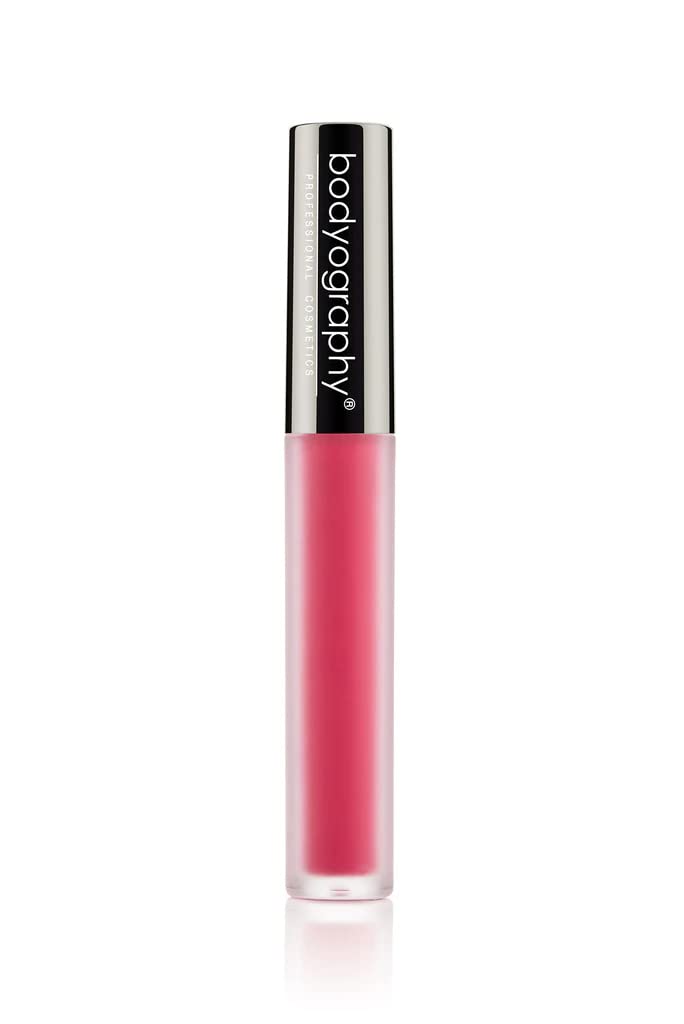 Bodyography Matte Lip Lava Liquid Lipstick – Heartbreaker | Pink Red Matte | All-Day Wear Lip Color with Micro-Absorb Technology | Cruelty-Free, 0.08 fl oz