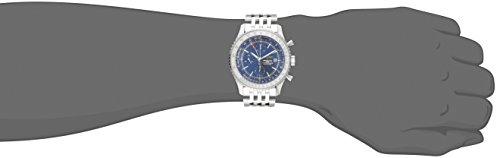 Breitling Men's A2432212-C651 Analog Display Swiss Automatic Silver-Tone Watch2