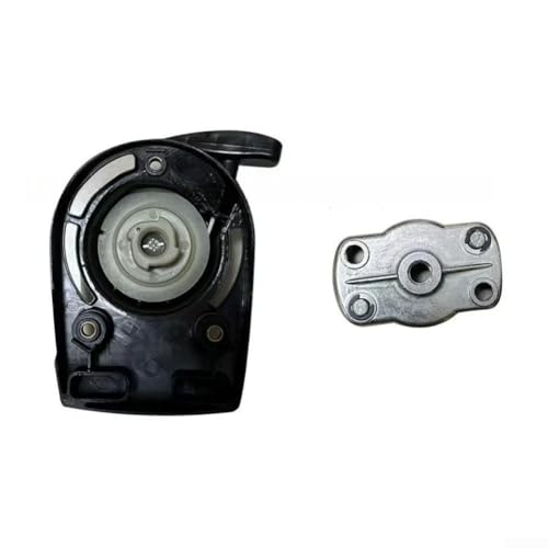 GLFLOW Arrancador de retroceso para cortacésped GX35, montaje suave y fácil de iniciar con placa de tracción y esfera compatible con maquinaria de jardín