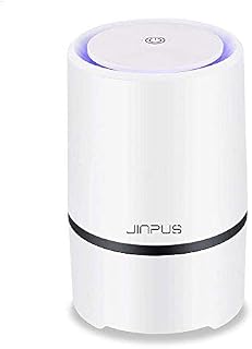 JINPUS Air Purifier Small Air Cleaner for Home with HEPA Filter, 2020 Upgraded