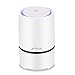 Produktbild JINPUS Luftreiniger Allergie mit True HEPA & Aktivkohlefilter, Desktop Luftreiniger Allergiker Ionisator mit LED, Perfekt gegen Staub und Haustier-Allergene, für Allergiker, Raucher, Asthma