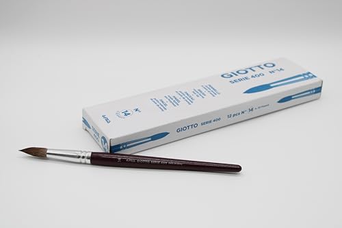 Pinceles Giotto punta redonda serie 400 n.14 pack de 12