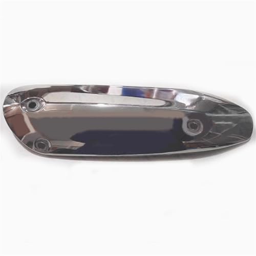 Tubo de escape JC200T解决óxido con panel decorativo de silenciador