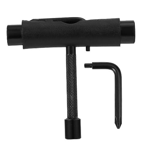NAMOARLY Portable Skate t Tool t Screwdriver for Skateboard Adjustable Hardware Skateboard Accessories Small Size