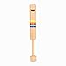 Fischio di Flauto di Legno, Push & Pull Flauto Fipple Piccolo Strumento Musicale Giocattolo Regalo per Bambini