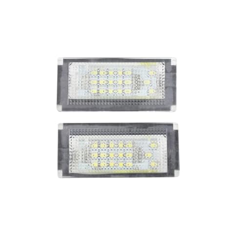 Evite multas con la luz de matrícula LED blanca para Mini Cooper 2001-2006