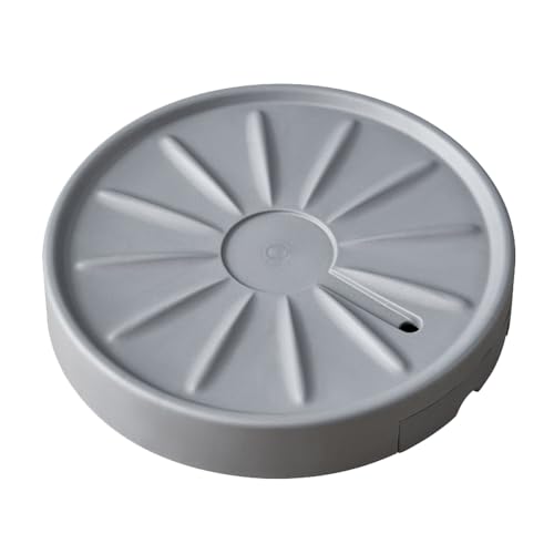MILLTOR Soporte para plantas con ruedas ocultas: soporte para plantas 13 con bandeja de drenaje, ruedas giratorias de 360° para macetas, soporte para plantas, duradero, fácil instalación, fácil de