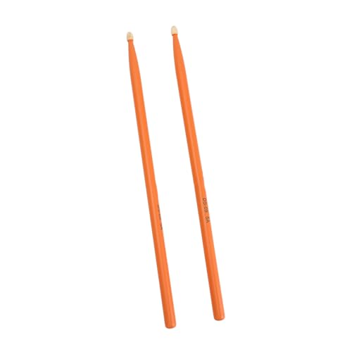 Baquetas 5A de Madera de Arce con Diseño Ondulado Naranja miniatura 2