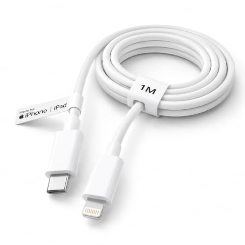 Image of 27W USB C TO Lightning Fast Charging Cable With High-Speed Data Transfer Compatible with iPhone 14 /14 Pro / 14 Pro Max / 13 /13 Pro / 13 ProMax / 12 /11 /XR /XS /X /8 S