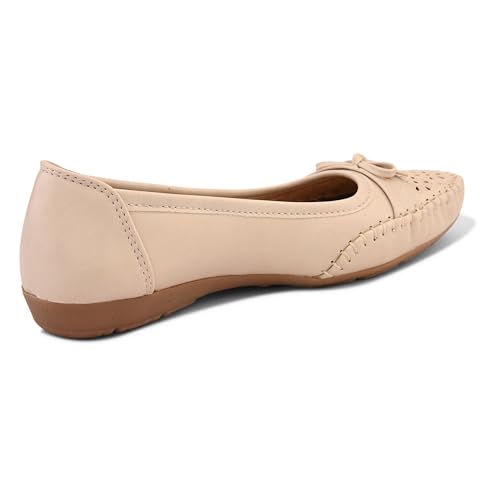 Image of Centrino Women's Bellies | Soft Cushioned Footbed for Extra Comfort | Stylish & Elegant Look for Ladies | Fashionable & Durable Bellies | Comfort & Quality (9483)