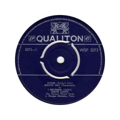 David Lloyd &lrm;&ndash; Hyder Label:Qualiton &lrm;&ndash; WSP 5073 Format: Vinyl, 7"