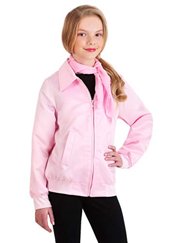 Grease kids pink ladies costume jacket and scarf grease outfit me…