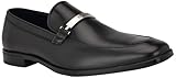 Guess Men's HERZO Loafer, Black 001, 10