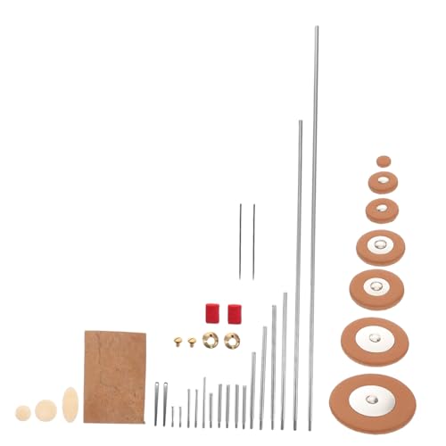 Levemolo -one Sax Tool Kit 10 Essential Tools for Saxophone Maintenance Including Keys Screw Flute Gasket Pad Cork for Alto Sax Repair