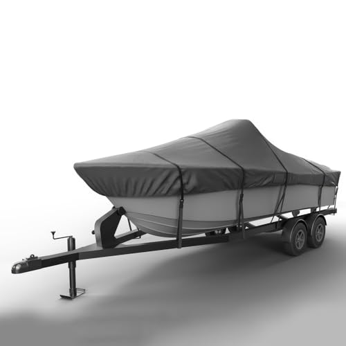 Seal Skin Covers Center Console Boat Cover, Waterproof, All-Weather Protection, Marine-Grade Cover for 17'-18' L & Up to 86