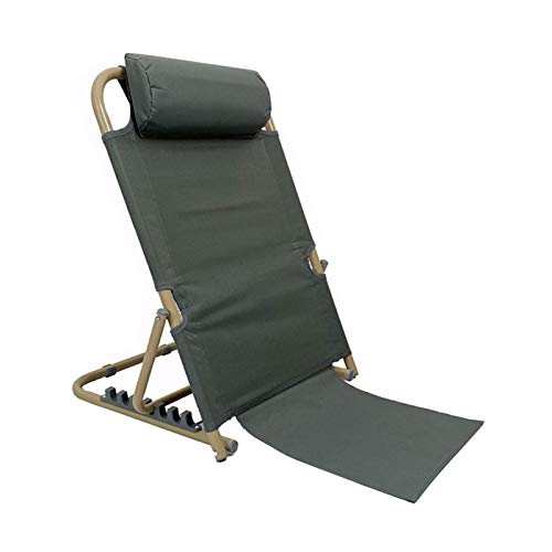 Back Rest Lumbar Support Bed Backrest for The Elderly,Adjustable Angle Back Rest Portable Folding Bed Backrest SupportLeisure Chairs for Elderly Neck Head and Lumbar Support